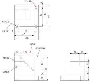 線と面の構成① 真作 マッスと線の構成・面の構成[線の集合による] | 斎藤 隆信