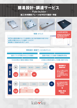 簡易設計・調達サービスリーフレット